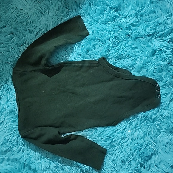 NFL Green Bay Packers 18-24m long sleeve forest green diaper shirt - Picture 4 of 4